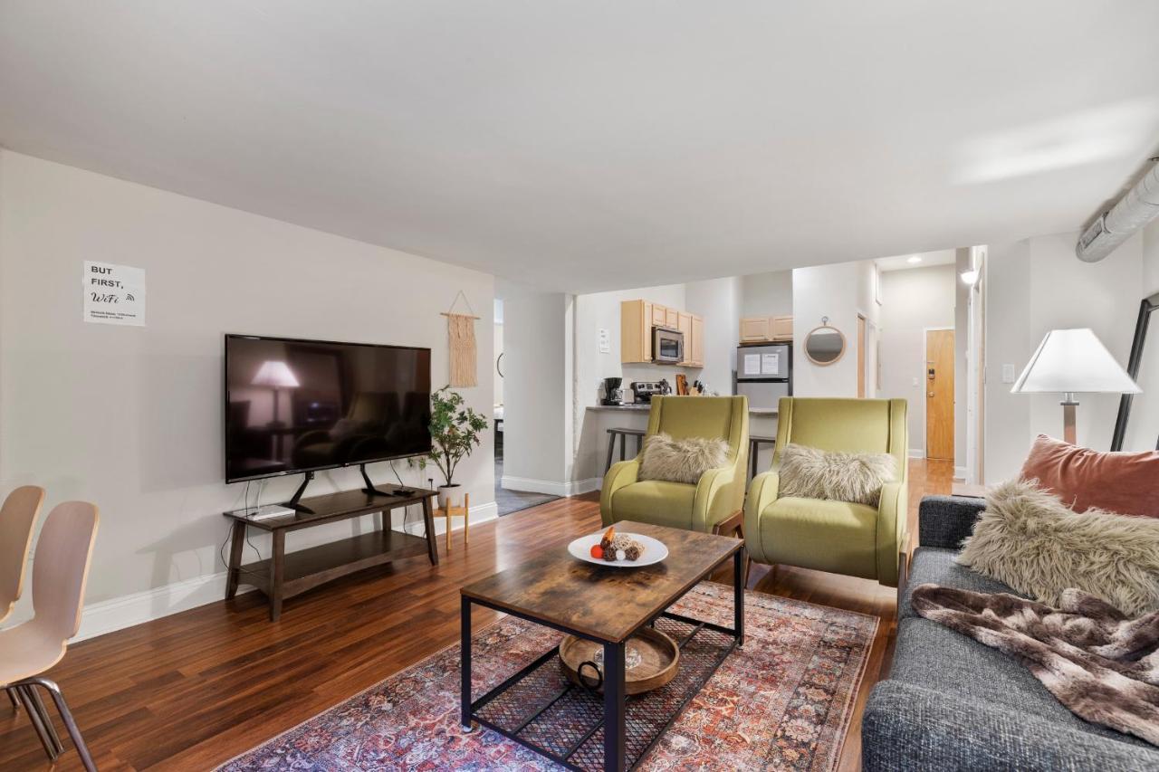 Sleeps 4! 2br, Gym, Free Parking, Close To Major Attractions Appartement Philadelphie